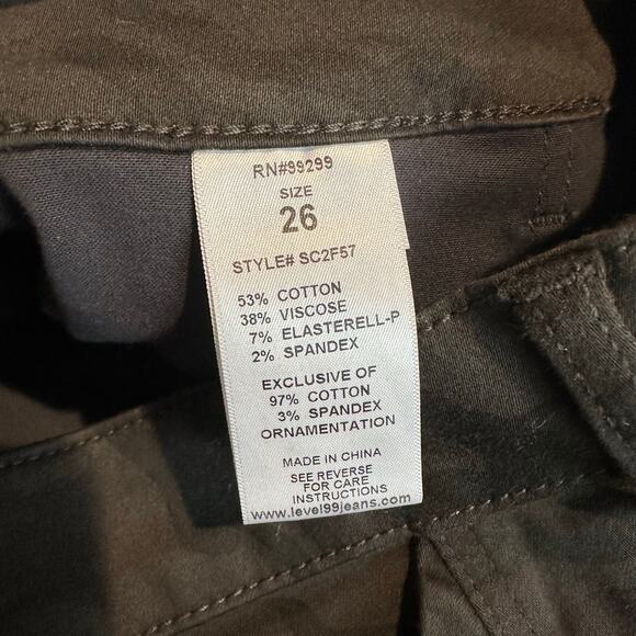 Level 99 Jolie Utility Jogger Pants Midnight Camo 26 - Picture 9 of 13